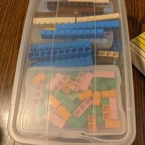 Math u see manipulatives block set Integer kit